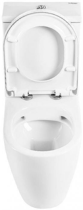 Унитаз компакт BelBagno Marino BB105CPR/BB105SC без бачка с сиденьем Микролифт