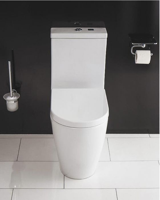 Унитаз компакт BelBagno Marino BB105CPR/BB105SC без бачка с сиденьем Микролифт