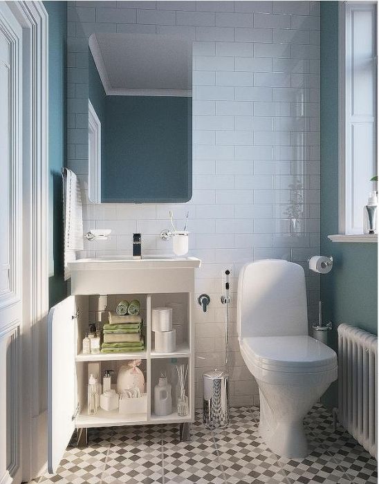 Зеркальный шкаф 1MarKa Nuvo 50 У83224 Белый