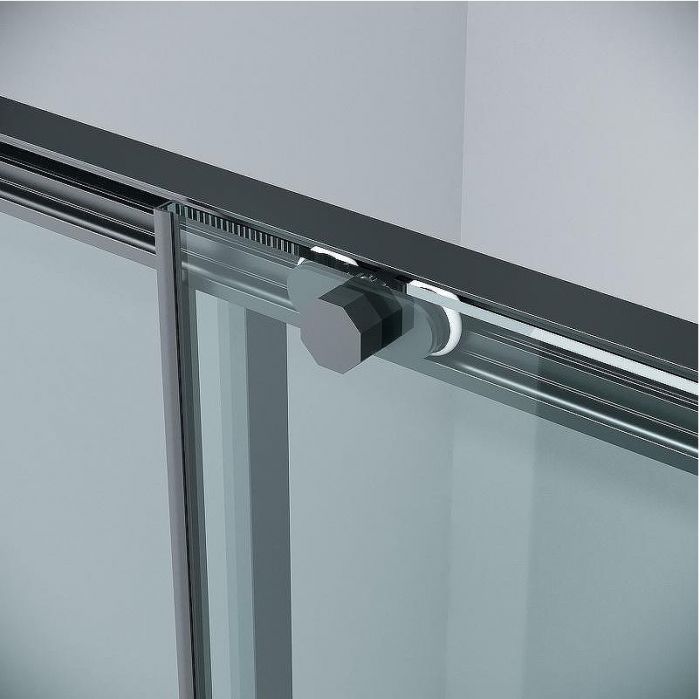 Душевая дверь Grossman Style 120 100.K33.05.120.21.00 профиль Черный матовый стекло прозрачное