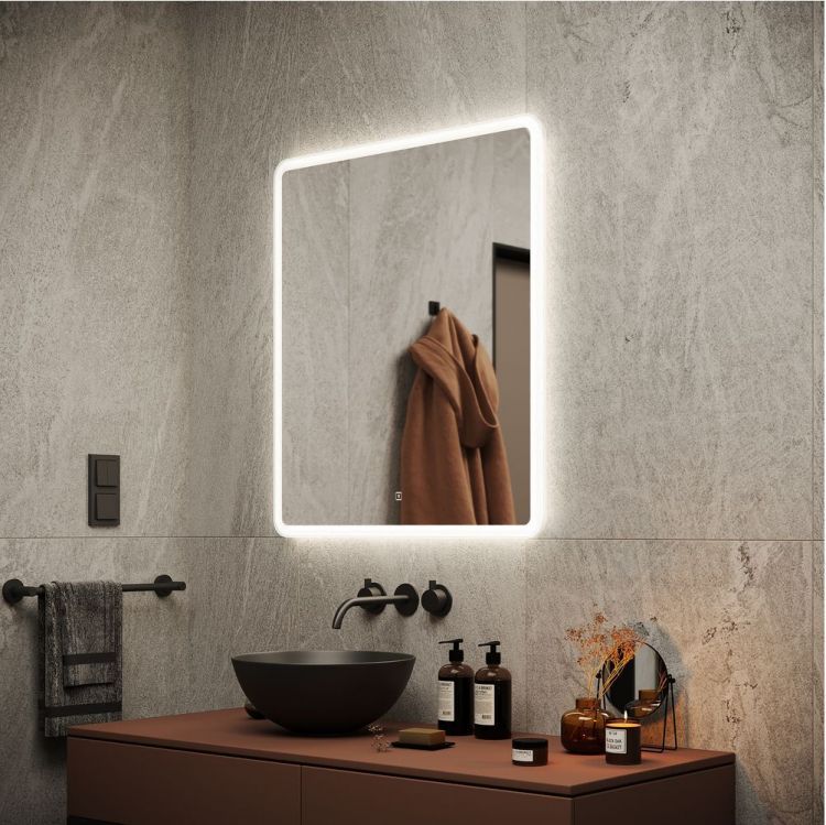 Зеркало SANCOS Arcadia с подсветкой 700х800, AR700