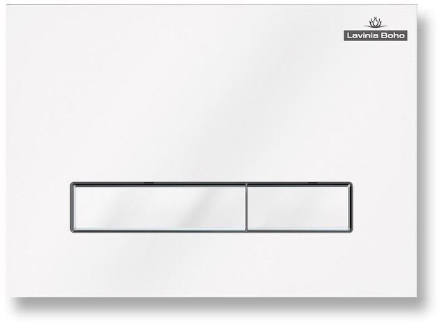 Клавиша смыва Lavinia Boho RelFix 3805003W цвет Белый Хром