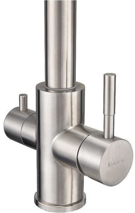 Смеситель для кухни Milacio Ultra MCU.553.SS Нержавеющая сталь