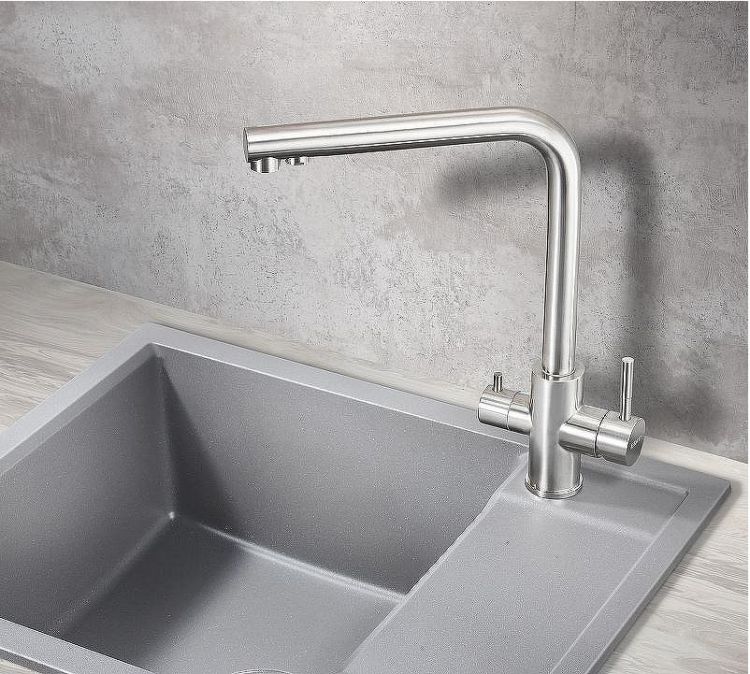 Смеситель для кухни Milacio Ultra MCU.553.SS Нержавеющая сталь Смеситель для кухни Milacio Ultra MCU.553.SS Нержавеющая сталь