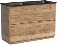 Тумба напольная под раковину SANCOS Libra Floor, дуб чарльстон 1190х450х840 мм, LB120F-2ECH