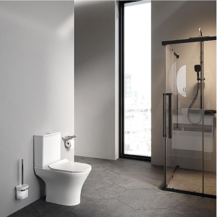 Унитаз компакт AM.PM Sense C748600SC с бачком и сиденьем Микролифт