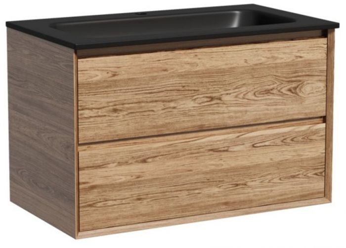 Тумба подвесная SANCOS под раковину Marmi 2.0, дуб чарльстон 790х445х520, MR2.080ECH
