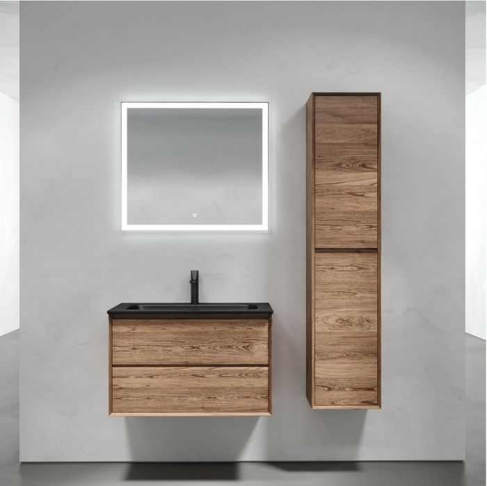 Тумба подвесная SANCOS под раковину Marmi 2.0, дуб чарльстон 790х445х520, MR2.080ECH