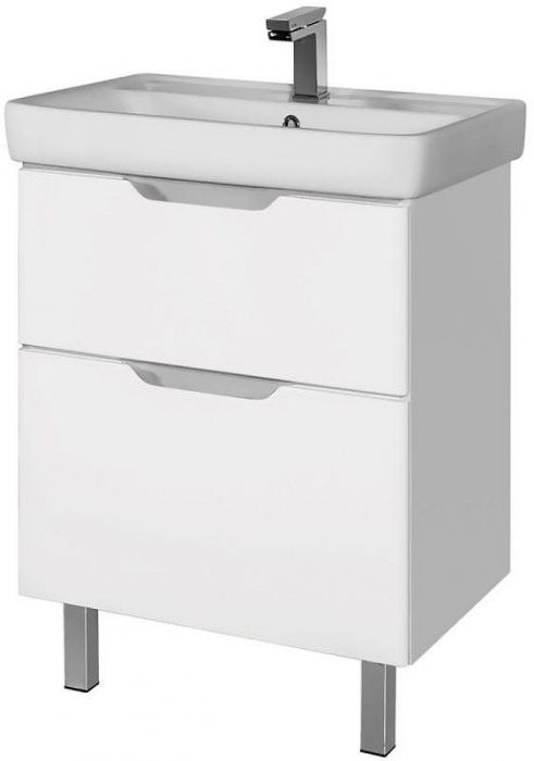 Тумба под раковину Dreja Q Plus 55 99.0008 Белый глянец