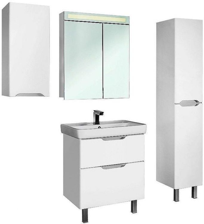 Тумба под раковину Dreja Q Plus 55 99.0008 Белый глянец Тумба под раковину Dreja Q Plus 55 99.0008 Белый глянец