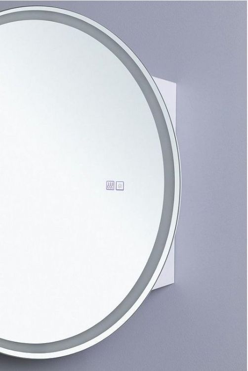 Зеркальный шкаф Aquanet Оптима 70 344785 с подсветкой Белый