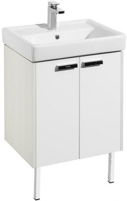 Тумба под раковину Aquaton Йорк 56 1A170201YOAY0 Белая Выбеленное дерево