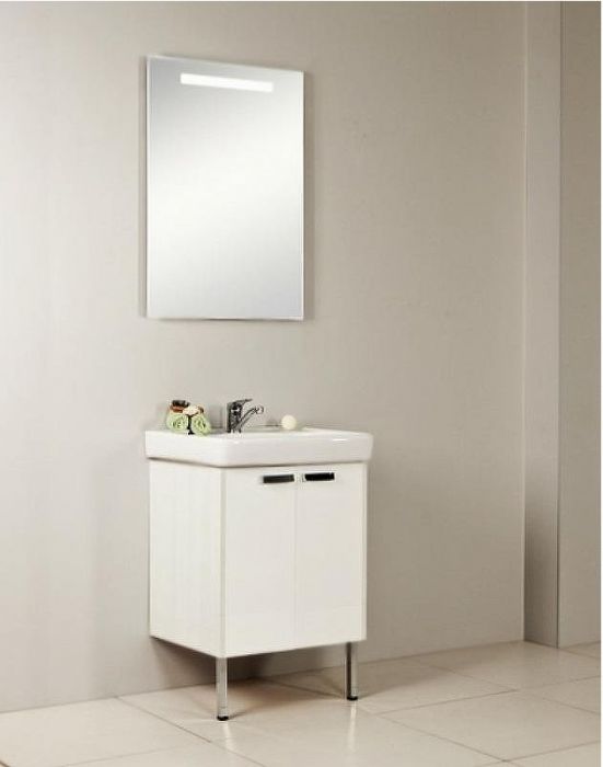 Тумба под раковину Aquaton Йорк 56 1A170201YOAY0 Белая Выбеленное дерево