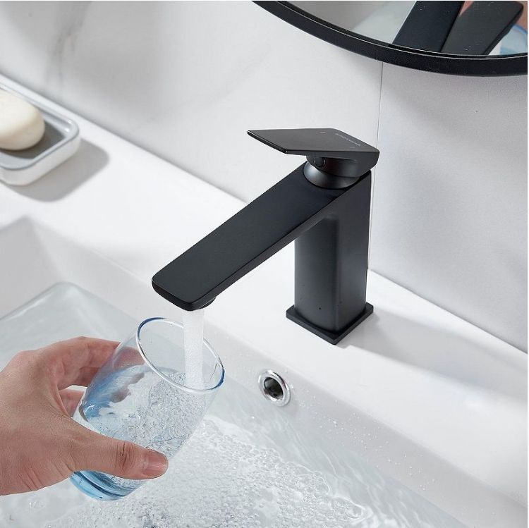 Смеситель для раковины Shevanik S8901H-1 цвет Черный Смеситель для раковины Shevanik S8901H-1 цвет Черный