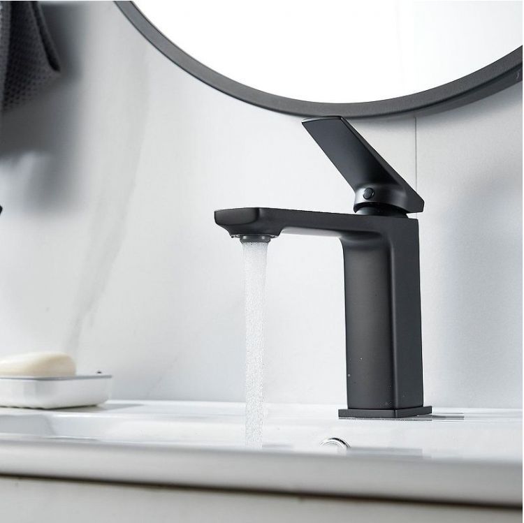 Смеситель для раковины Shevanik S8901H-1 цвет Черный Смеситель для раковины Shevanik S8901H-1 цвет Черный