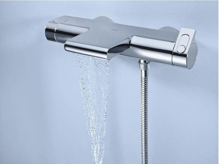 Смеситель для ванны Grohe Grohtherm 2000 34464001 с термостатом Хром