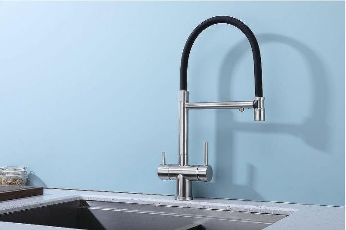 Смеситель для кухни Splenka S70.63.05 Сатин Черный