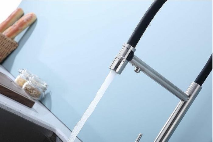 Смеситель для кухни Splenka S70.63.05 Сатин Черный