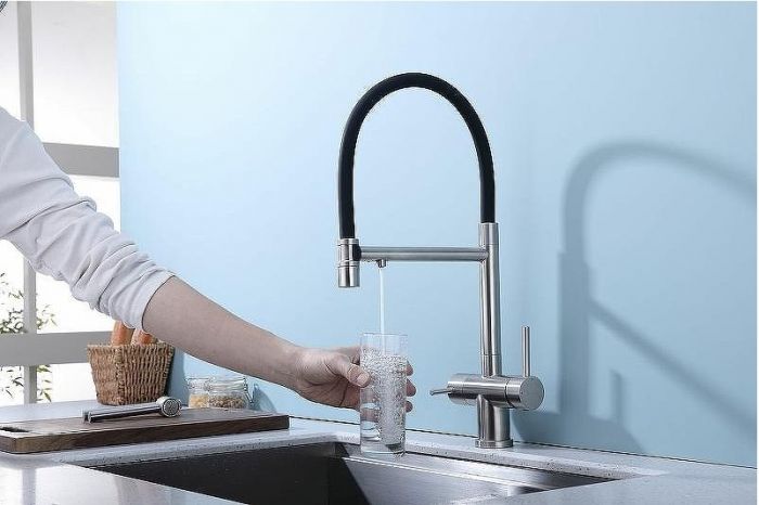 Смеситель для кухни Splenka S70.63.05 Сатин Черный