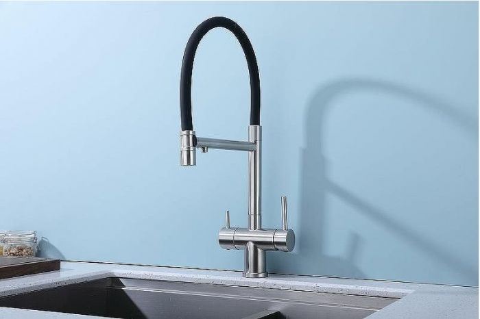 Смеситель для кухни Splenka S70.63.05 Сатин Черный