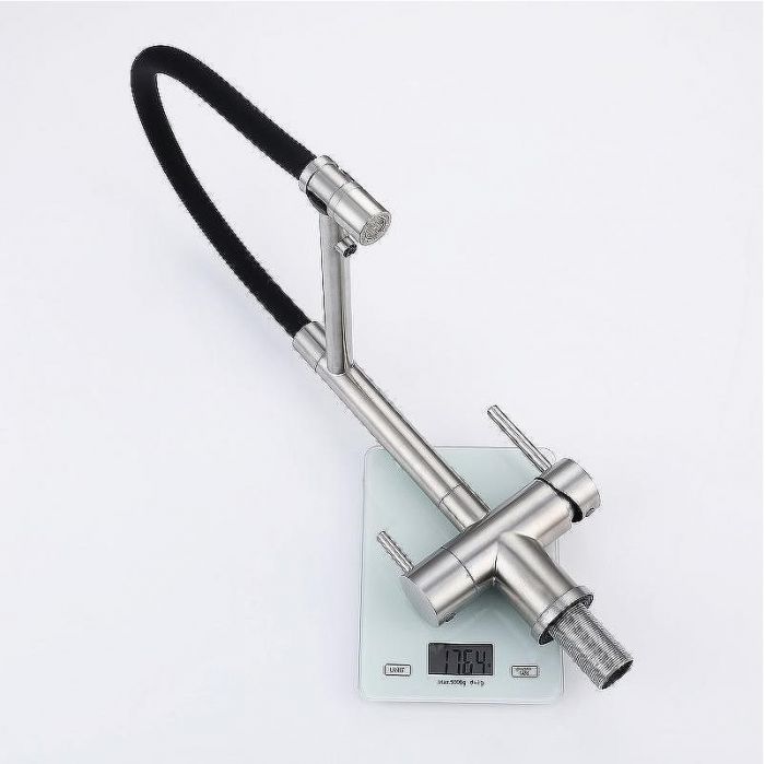 Смеситель для кухни Splenka S70.63.05 Сатин Черный