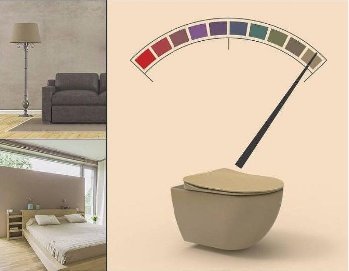 Унитаз биде Creavit Free FE320-00CM00E-0000 подвесной Капучино матовый без сиденья