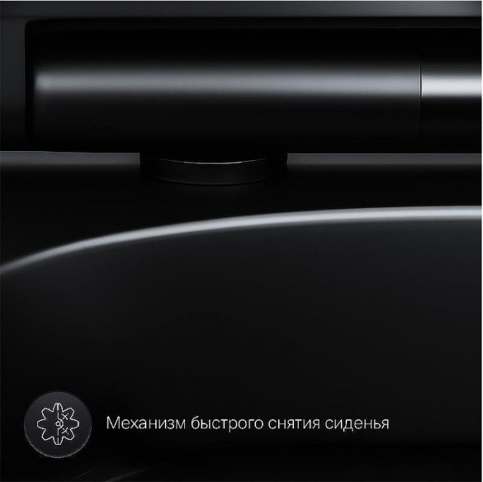Унитаз AM.PM Spirit V2.0 FlashClean CK70H1103B подвесной с гигиеническим душем и ершиком с сиденьем Микролифт