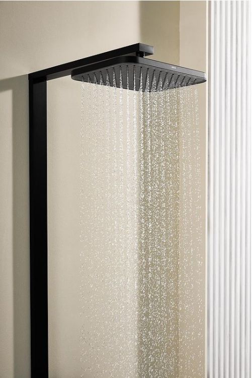 Душевая система Arrow AMG13GH872MB с термостатом цвет Черный матовый