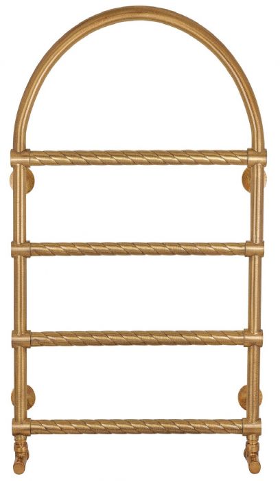 Полотенцесушитель электрический латунный Secado Римини 2 Trenza 60x80 бронза