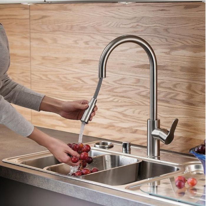 Смеситель для кухни Vitra Masterline Inox A42153EXP Хром