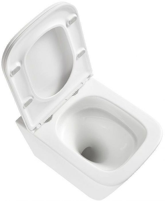Унитаз Lemark Florex 9614001 подвесной Белый глянец с сиденьем Микролифт