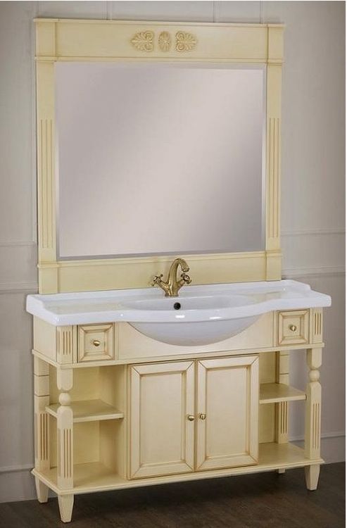 Тумба под раковину Migliore Kantri 120 26673 Бежевая