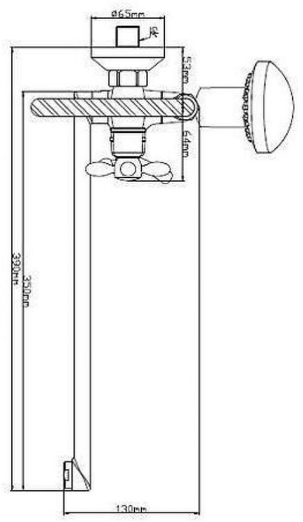 Смеситель для ванны Boou BA5318-4-C007-B702 универсальный цвет Хром
