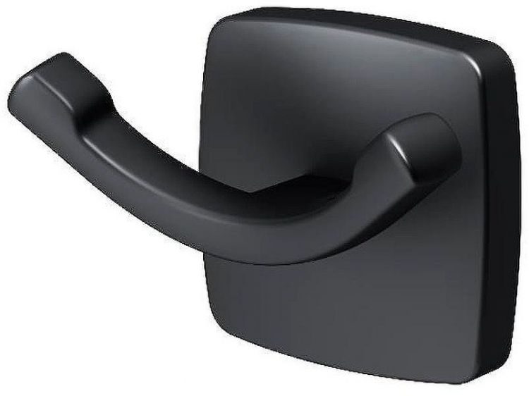 Комплект душевого уголка с душевой системой и аксессуарами AM.PM Gem 80x80 WK90EM профиль Черный матовый стекло прозрачное