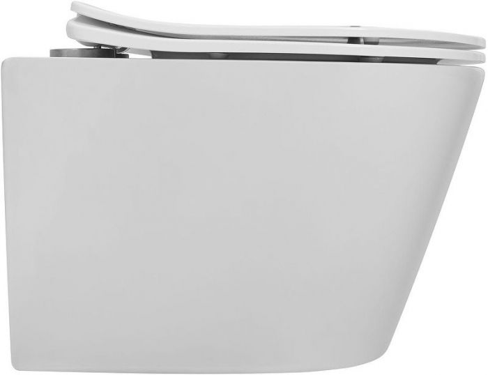 Унитаз Logan L6W 342543 подвесной цвет Белый с сиденьем Микролифт