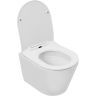 Унитаз Logan L6W 342543 подвесной цвет Белый с сиденьем Микролифт