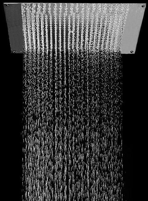 Верхний душ Bossini Dream Flat H38391.073 Черный матовый