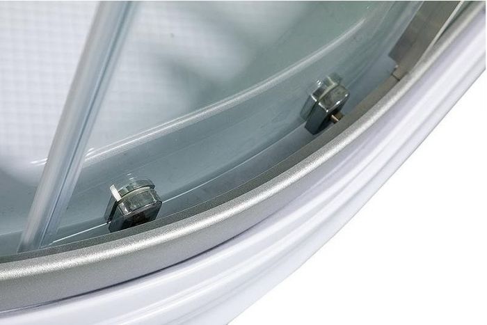 Душевая кабина WeltWasser WW500 Werra 1002 100x100 10000003227 профиль Хром стекло прозрачное