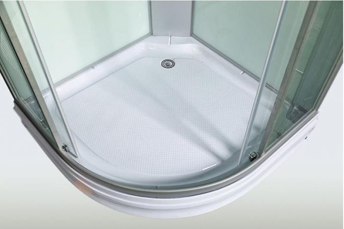 Душевая кабина WeltWasser WW500 Werra 1002 100x100 10000003227 профиль Хром стекло прозрачное