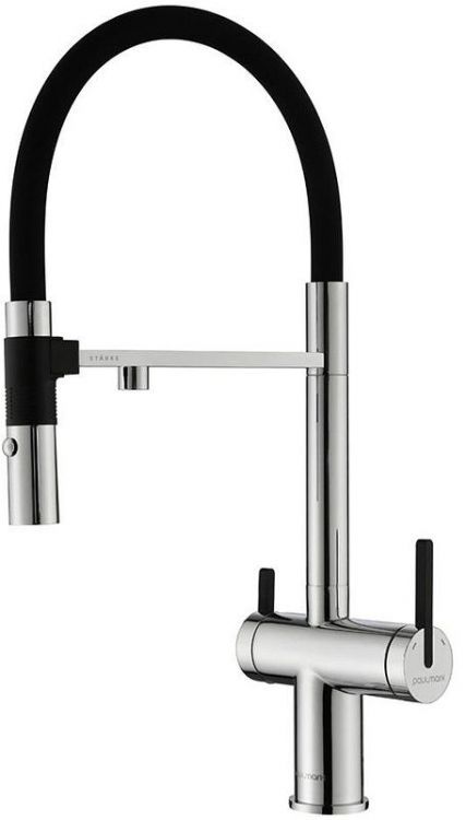 Смеситель для кухни Paulmark Gravity Gr213888-CR Хром Смеситель для кухни Paulmark Gravity Gr213888-CR Хром