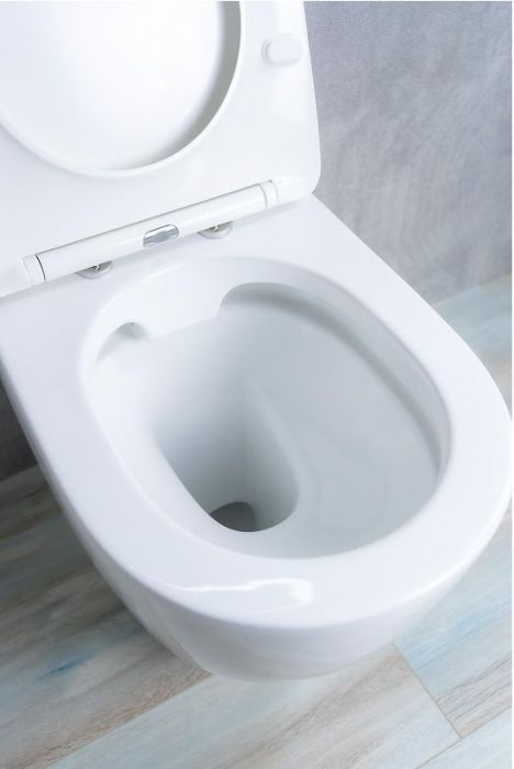 Унитаз Gid Convexo TRS-269 62213Y приставной цвет Белый с сиденьем Микролифт