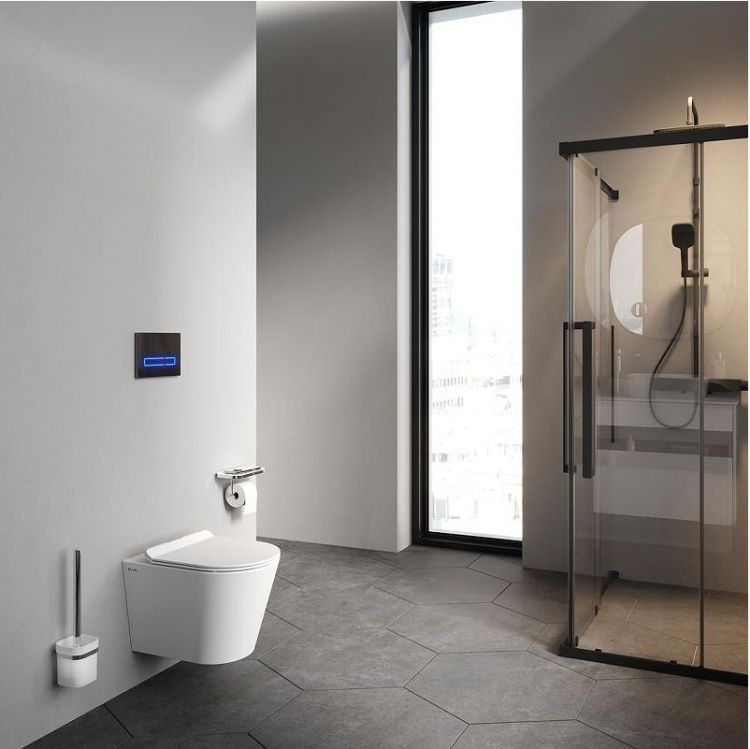 Унитаз AM.PM Sunny C85C1701SC подвесной цвет Белый с сиденьем Микролифт