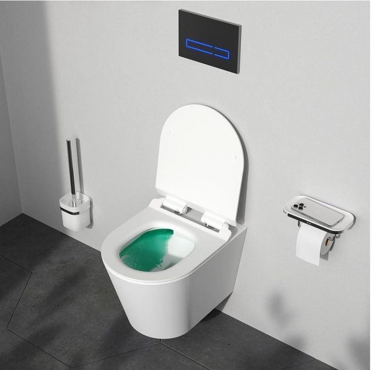 Унитаз AM.PM Sunny C85C1701SC подвесной цвет Белый с сиденьем Микролифт