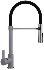 Смеситель для кухни Ulgran Quartz UQ-024-05 цвет Бетон