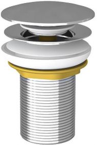 Донный клапан Teska PP1001 click-clack Хром