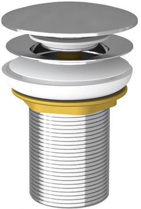 Донный клапан Teska PP1001 click-clack Хром