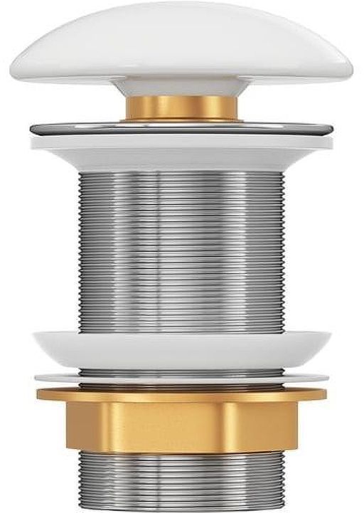 Донный клапан Pragma 901855.HME5.GWCO.001-2 click-clack цвет Белый глянцевый