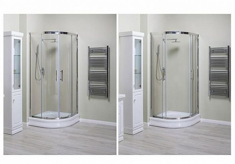 Душевой уголок Aquanet Delta NPE2142 90х90 профиль Хром стекло прозрачное