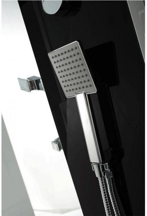 Душевая кабина Orans 100x100 L 89101lw с баней профиль Белый задние стенки Белые