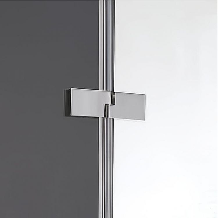 Душевой уголок Cezares Bergamo 120x90 R BERGAMO-W-AH-2-120/90-C-Cr-R профиль Хром стекло прозрачное